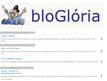 Tablet Screenshot of blogdogloria.blogspot.com