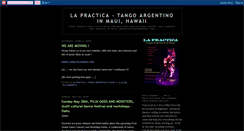 Desktop Screenshot of lapracticatango.blogspot.com