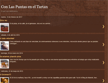 Tablet Screenshot of conlaspuntaseneltartan.blogspot.com