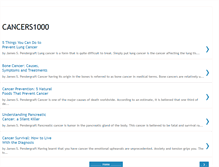 Tablet Screenshot of cancers1000.blogspot.com