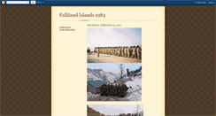 Desktop Screenshot of falklandislands1982.blogspot.com