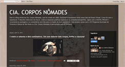 Desktop Screenshot of ciacorposnomades.blogspot.com