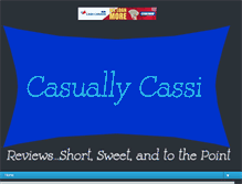 Tablet Screenshot of casuallycassi.blogspot.com