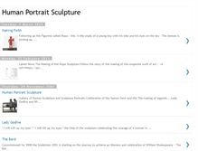 Tablet Screenshot of humanportraitsculpture.blogspot.com