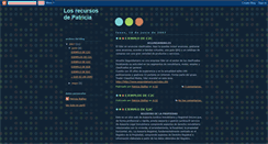 Desktop Screenshot of losrecursosdepatricia.blogspot.com