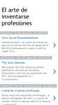 Mobile Screenshot of elartedeinventarseprofesiones.blogspot.com