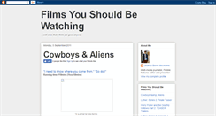 Desktop Screenshot of filmsyoushouldbewatching.blogspot.com