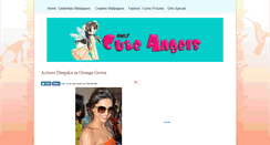 Desktop Screenshot of cuteangelsonly.blogspot.com