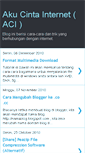 Mobile Screenshot of akucintainternet.blogspot.com