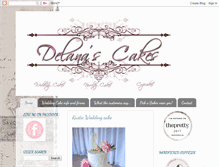 Tablet Screenshot of delanascakes.blogspot.com