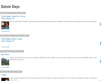 Tablet Screenshot of daisiedavies.blogspot.com