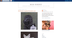 Desktop Screenshot of missbirney.blogspot.com
