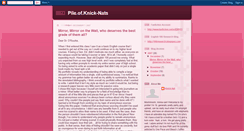 Desktop Screenshot of pile-of-knick-nats.blogspot.com