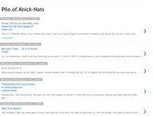 Tablet Screenshot of pile-of-knick-nats.blogspot.com