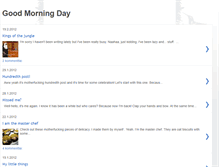 Tablet Screenshot of goodmorningday.blogspot.com