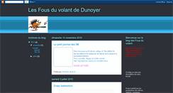 Desktop Screenshot of lesfousduvolantdedunoyer.blogspot.com