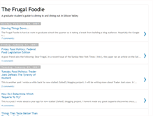 Tablet Screenshot of frugalfoodie.blogspot.com