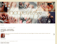 Tablet Screenshot of lacquervictim.blogspot.com