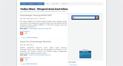 Desktop Screenshot of hadian-alkani.blogspot.com