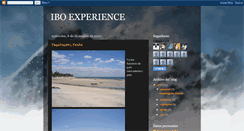 Desktop Screenshot of iboexperience.blogspot.com