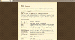 Desktop Screenshot of biblequizes.blogspot.com