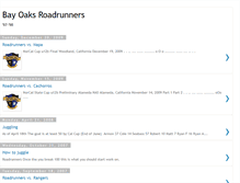 Tablet Screenshot of bayoaksroadrunners.blogspot.com