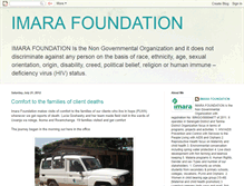 Tablet Screenshot of imara-foundation.blogspot.com