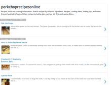 Tablet Screenshot of porkchoprecipesonline.blogspot.com