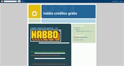 Desktop Screenshot of habbocreditosgratis3.blogspot.com