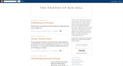 Desktop Screenshot of friendsofboxhill.blogspot.com