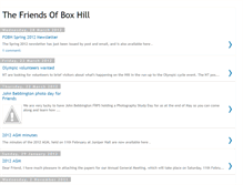 Tablet Screenshot of friendsofboxhill.blogspot.com