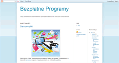 Desktop Screenshot of bezplatneprogramy.blogspot.com
