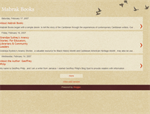 Tablet Screenshot of mabrakbooks.blogspot.com