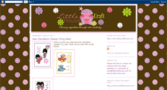 Desktop Screenshot of littlecrafthouse.blogspot.com