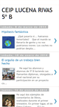 Mobile Screenshot of lucenarivas5a.blogspot.com