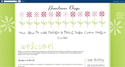 Desktop Screenshot of greenleavesdesign.blogspot.com