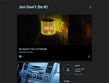 Tablet Screenshot of jondontdoit.blogspot.com