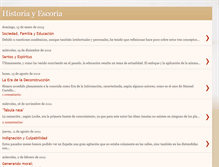 Tablet Screenshot of historiayescoria.blogspot.com