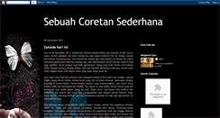 Desktop Screenshot of coretansederhana-anty.blogspot.com