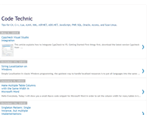 Tablet Screenshot of codetechnic.blogspot.com