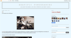Desktop Screenshot of bponderful.blogspot.com