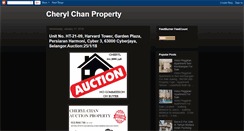 Desktop Screenshot of cherylchanproperty.blogspot.com