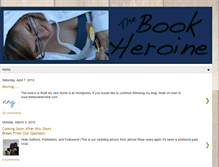 Tablet Screenshot of bookheroine.blogspot.com