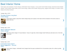 Tablet Screenshot of best-interiorhome.blogspot.com