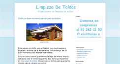 Desktop Screenshot of limpiezatoldos.blogspot.com