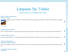 Tablet Screenshot of limpiezatoldos.blogspot.com