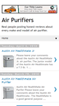 Mobile Screenshot of airpurifier101.blogspot.com