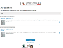 Tablet Screenshot of airpurifier101.blogspot.com