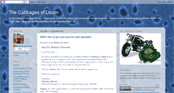 Desktop Screenshot of cabbagesofdoom.blogspot.com