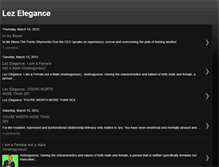 Tablet Screenshot of lezelegance.blogspot.com